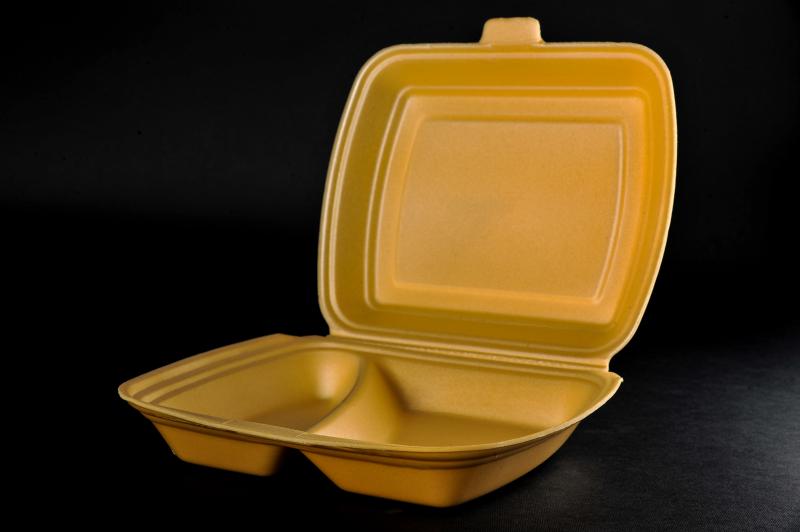 Polystyrene container with a lid(menu box) MB 2