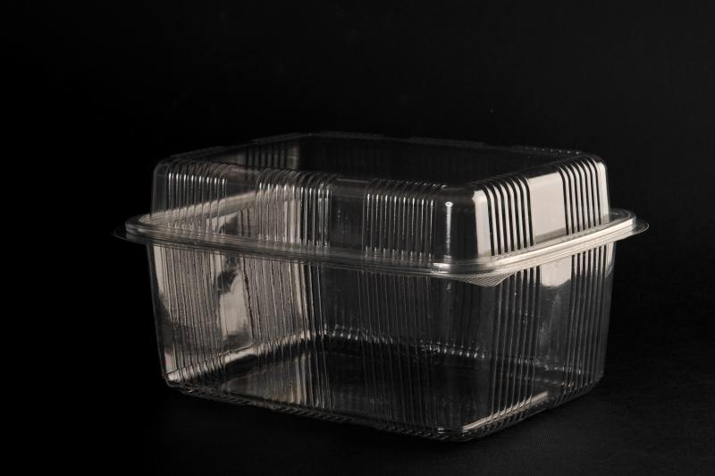 PET container (up to 60 °) 2000ml with a raised lid