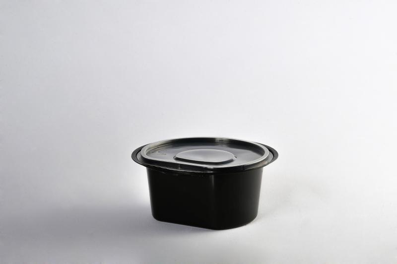 Black soup bowl 350ml